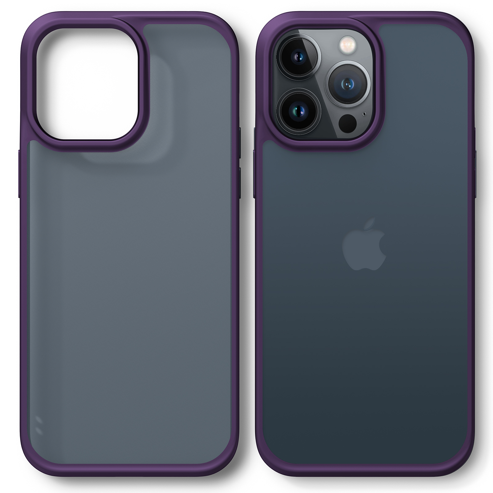 Torras - Guardian Case for iPhone 14 Pro [ Dark Purple ]