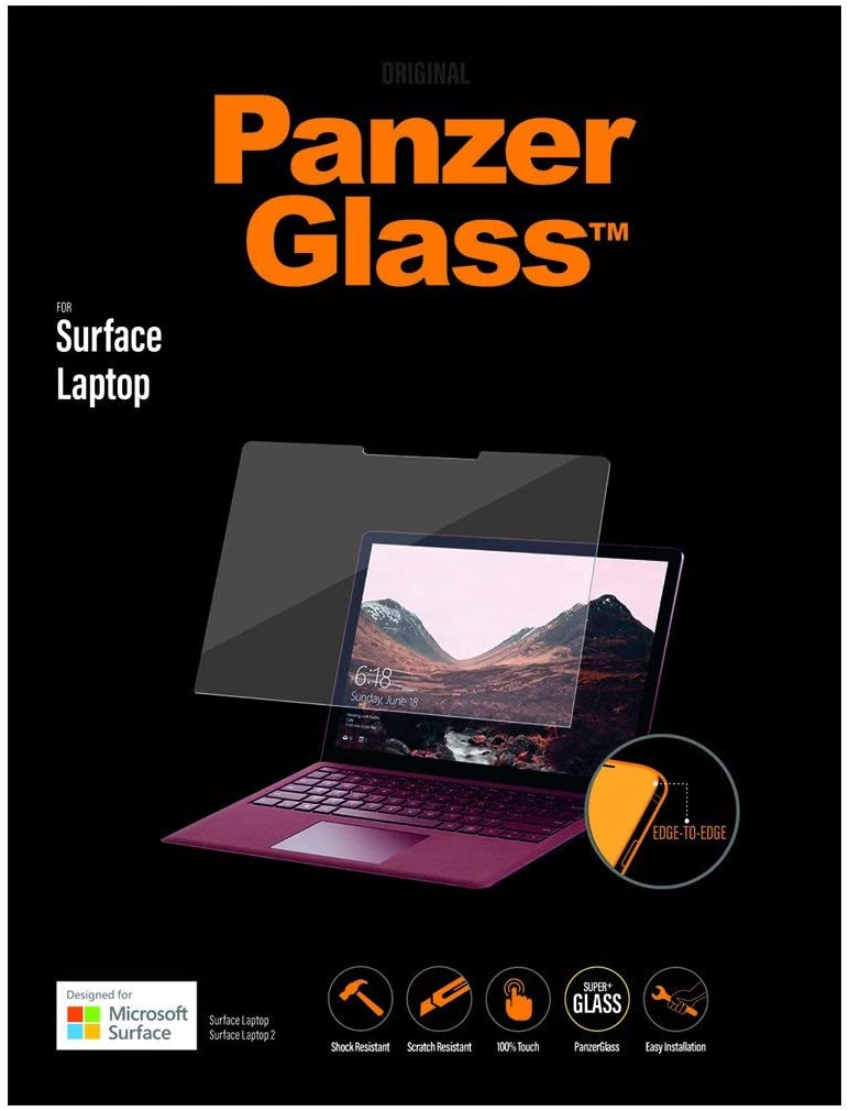 PanzerGlass - Screen Protector for Surface Laptop 4/3/2/1 13.5-inch