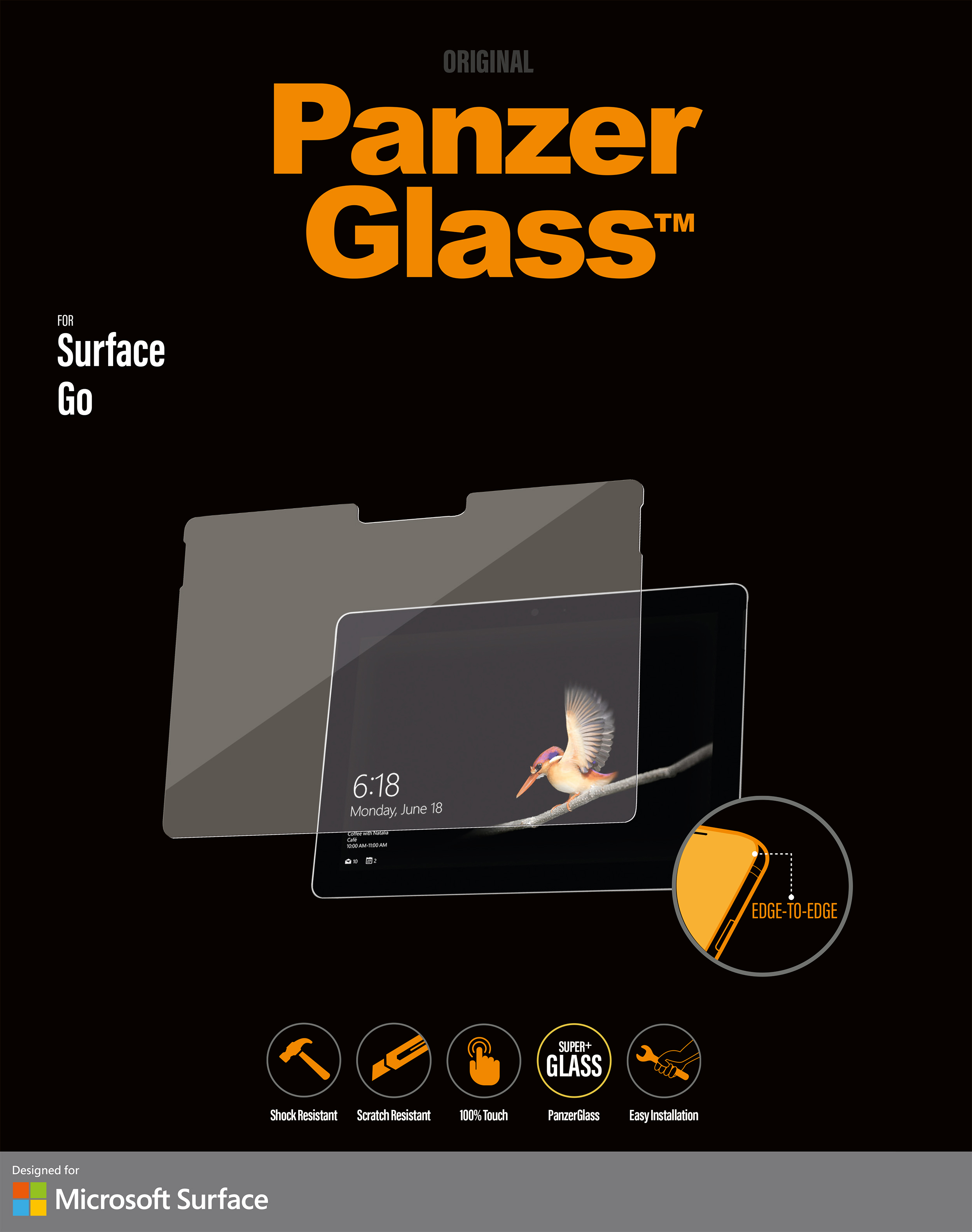 PanzerGlass - Screen Protector for Surface Go 2/1