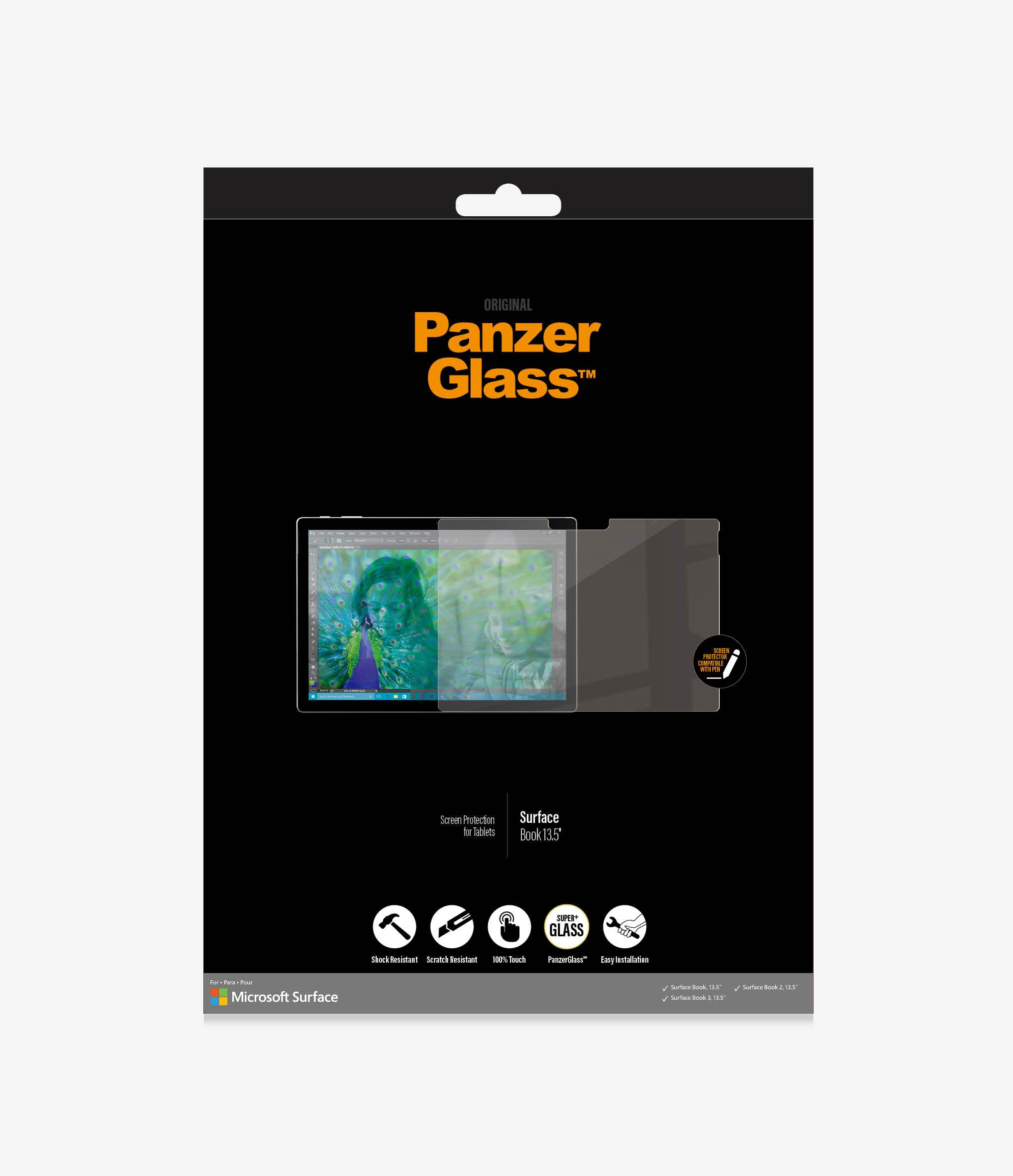 PanzerGlass - Screen Protector for Surface Book 3/2/1 13.5-inch