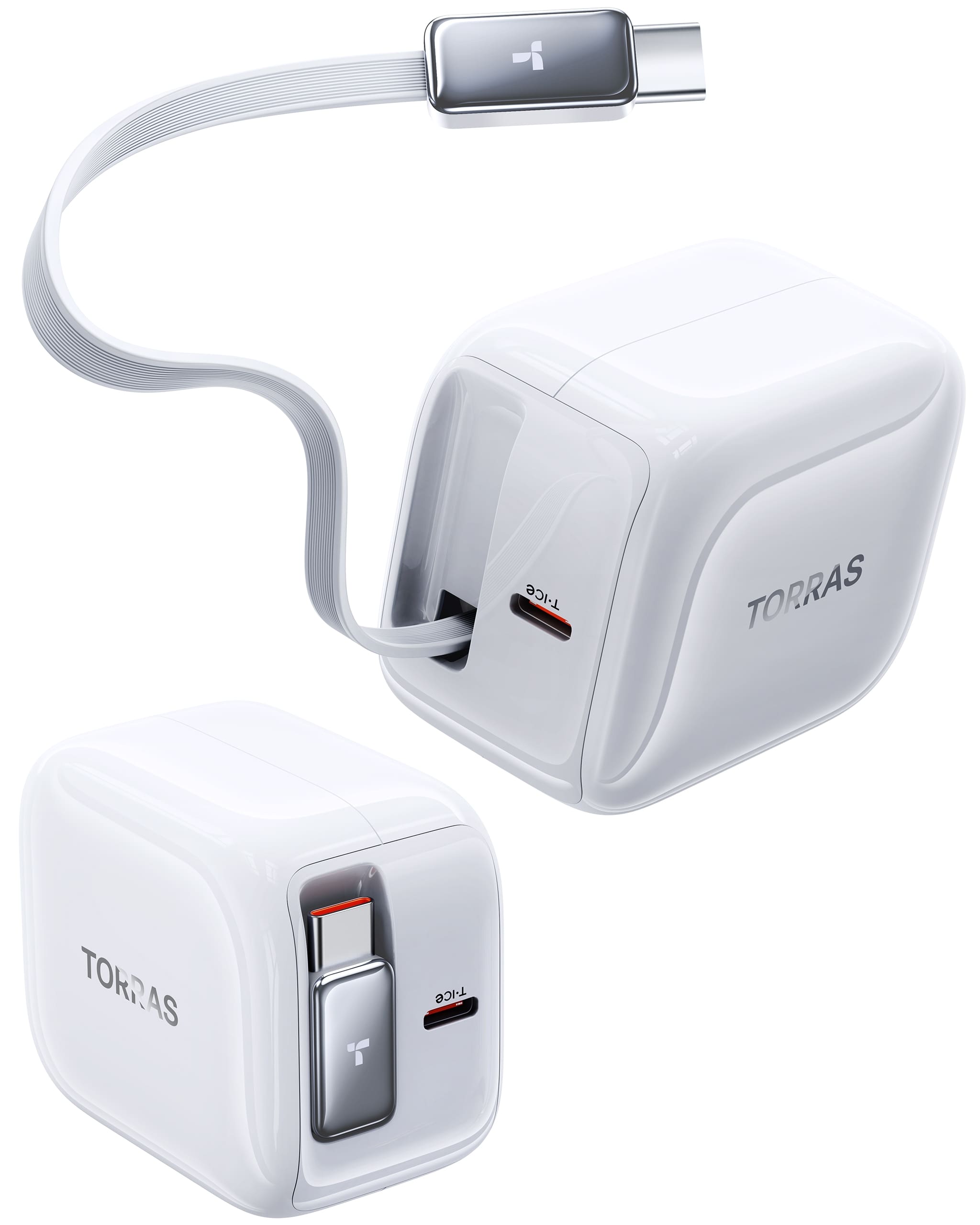 Torras - FlexLine series 40W Charger [ White ]
