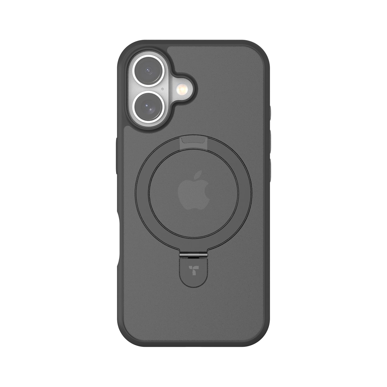 Torras - Ostand case  for iPhone 16[ Black ]