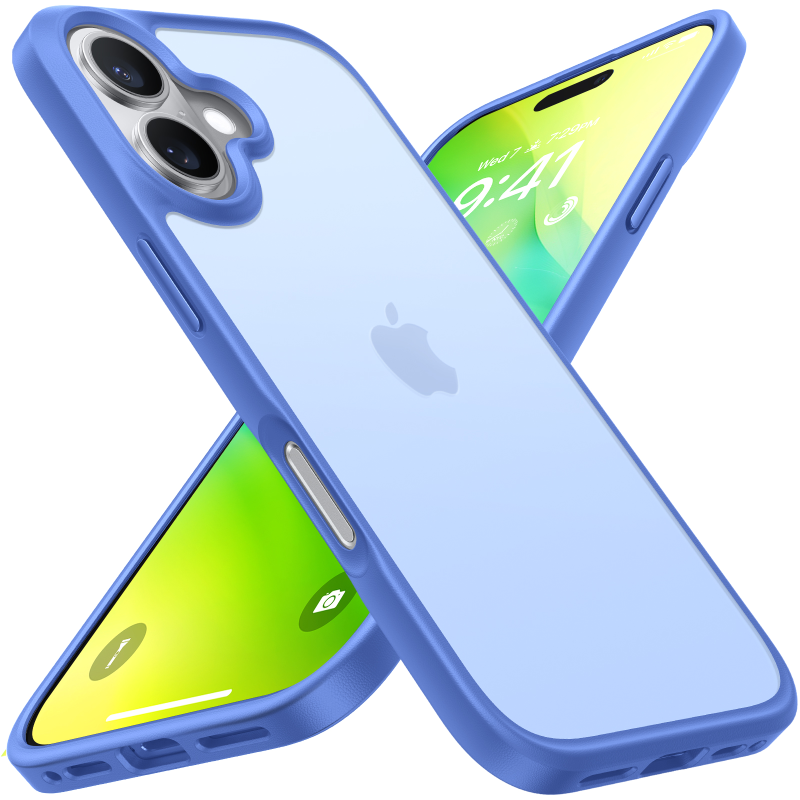 Torras - Guardian case  for iPhone 16[ Light Blue ]