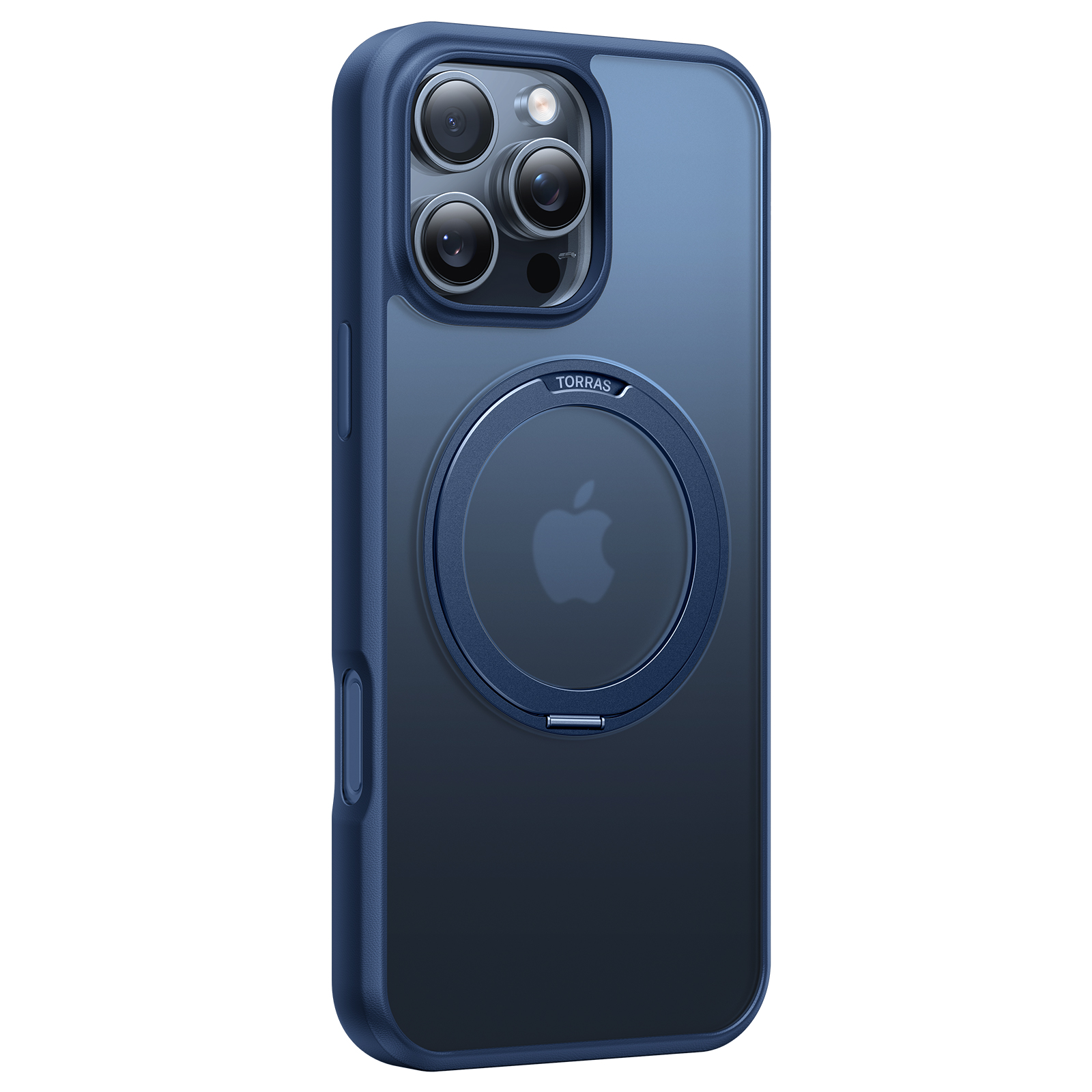 Torras - Ostand Pro case  for iPhone 16 Pro MAX [ Navy Blue ]