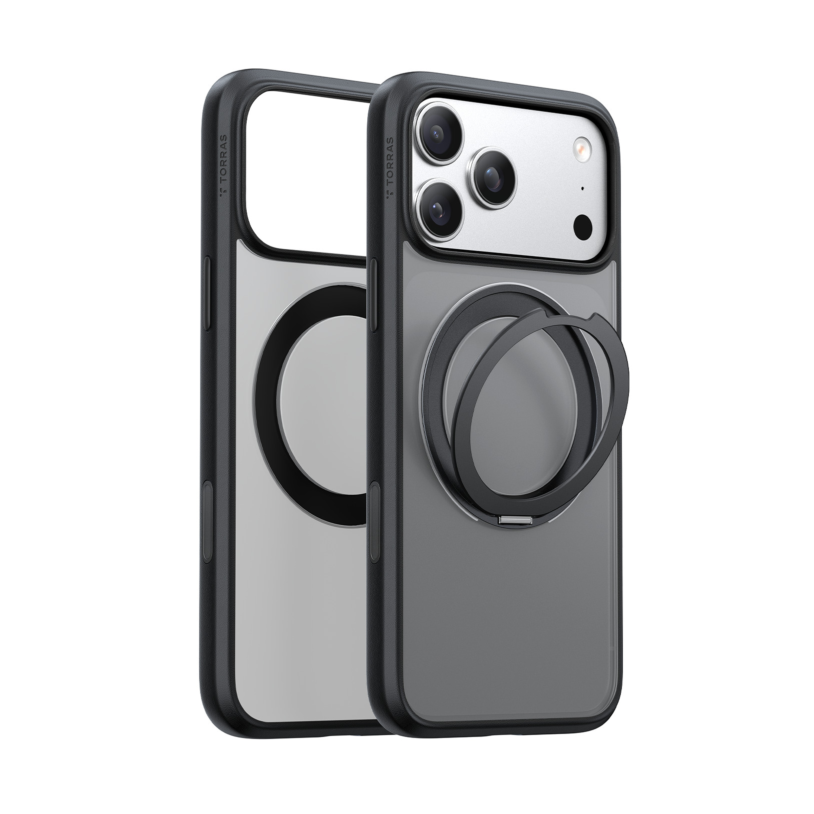 Torras - Ostand Pro Case for iPhone 17 Pro [ Black ]