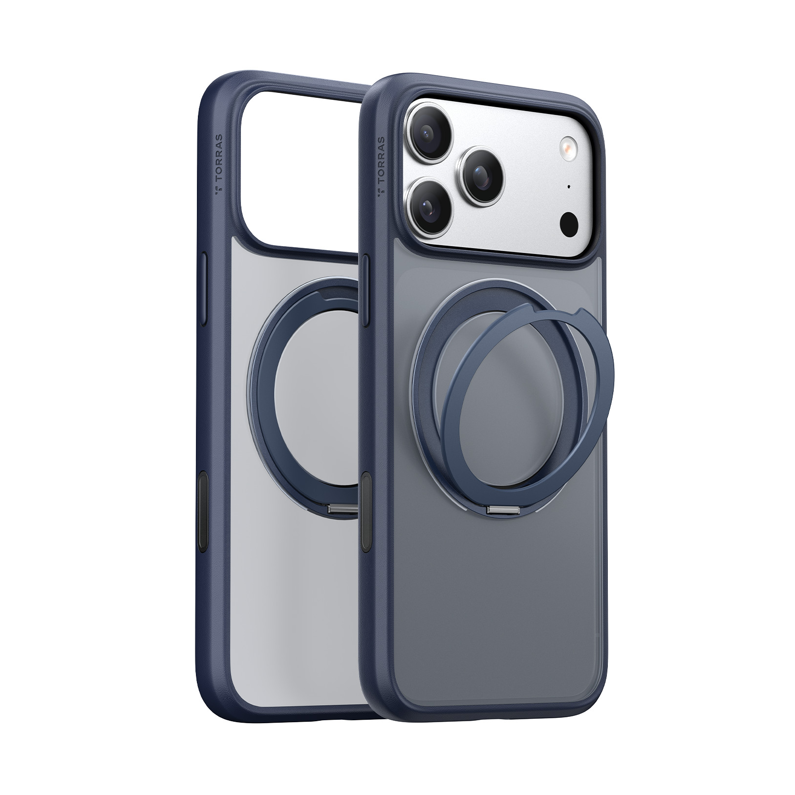 Torras - Ostand Pro Case for iPhone 17 Pro [ Midnight Blue ]
