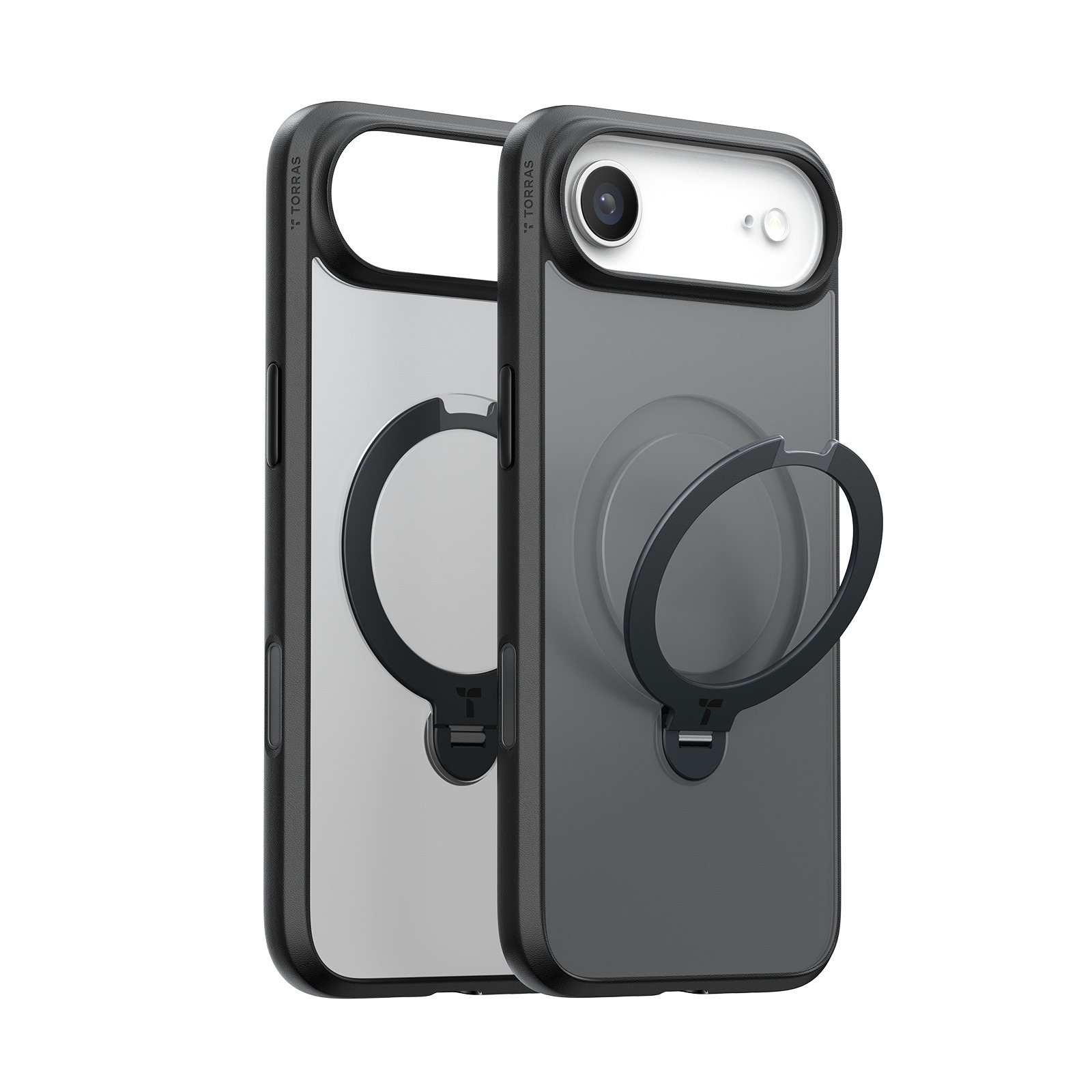 Torras - Ostand Q3 Spin Case for iPhone Air [ Black ]