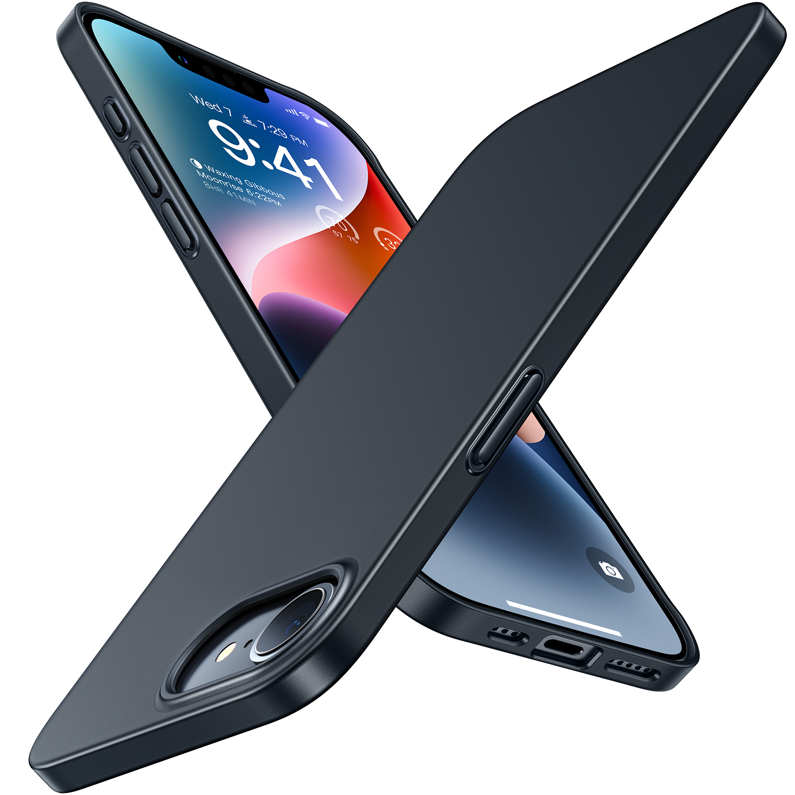 Torras - SlimFit for iPhone 16e [ Black ]