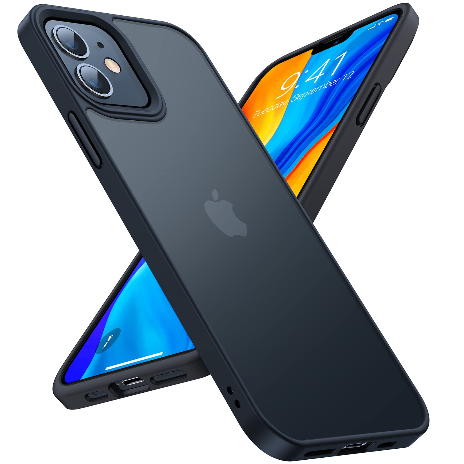 Torras - Guardian Case for iPhone 12 mini [ Black ]